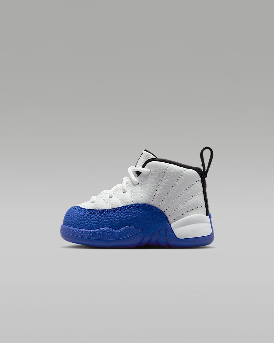 Jordan 12 Retro White Game Royal Baby Toddler Shoe. Nike